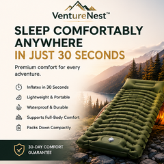 VentureNest Fast-Inflating Air Mattress Camping and Pool thumbnail 2