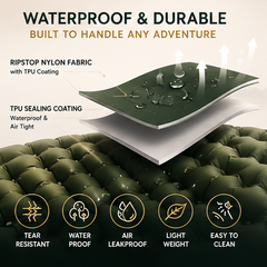 VentureNest Fast-Inflating Air Mattress Camping and Pool thumbnail 4